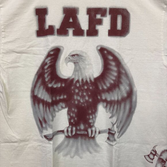 Travis Scott x LAFD Wildfire Fund Cactus Jack Charity Hip-Hop T-Shirt XL - Picture 2 of 4